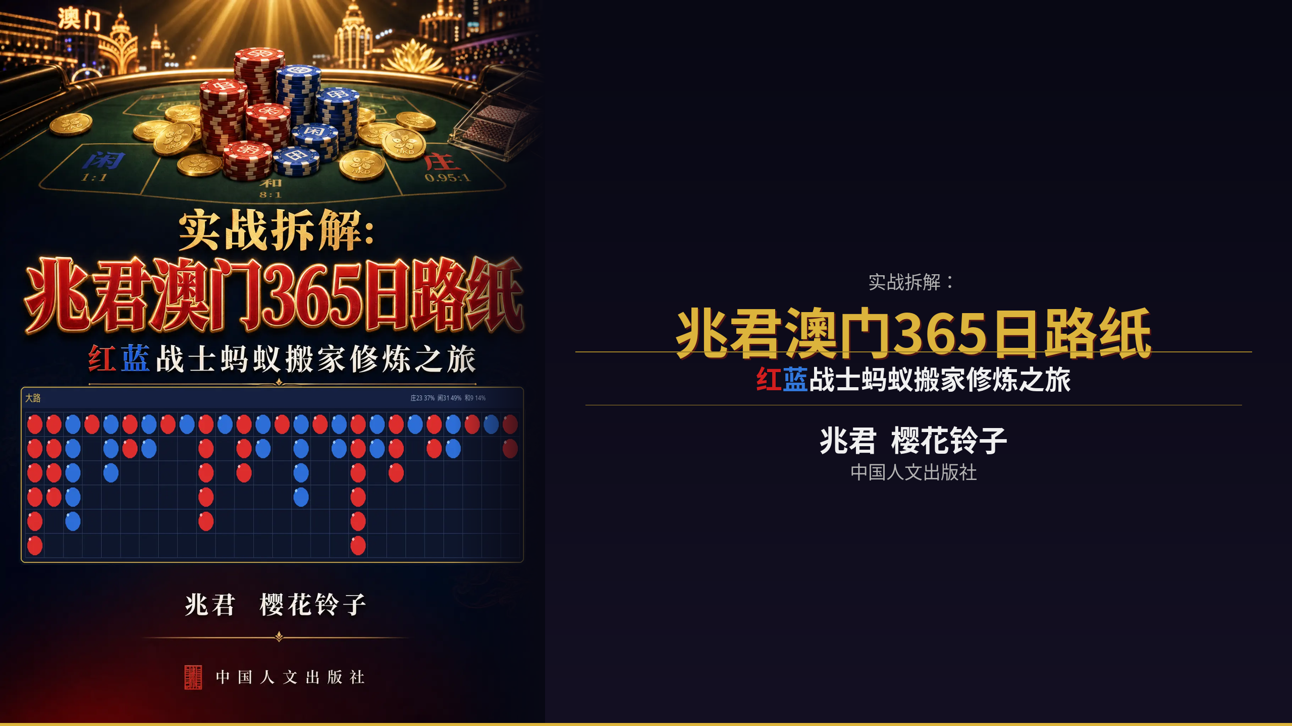 《实战拆解：兆君澳门365日路纸》红蓝战士蚂蚁搬家修炼之旅 600页翻页书全本